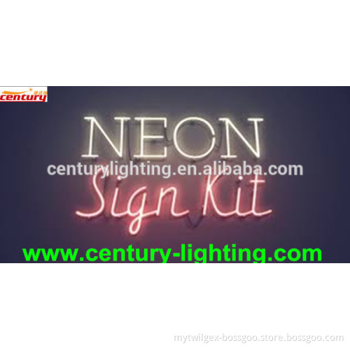 neon letter light neon sign